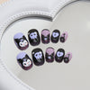 12 Sizes-24 Pcs Press On Nails K015
