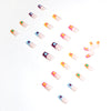 12 Sizes-24 Pcs Press On Nails JP1211