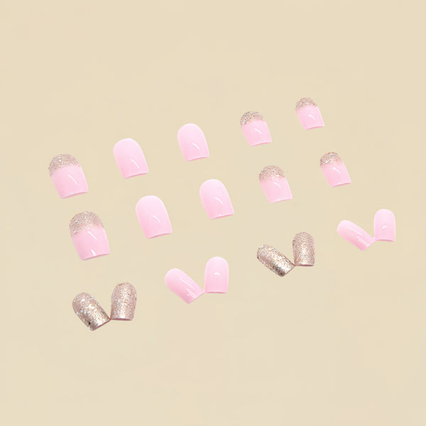 12 Sizes-24 Pcs Press On Nails Y109