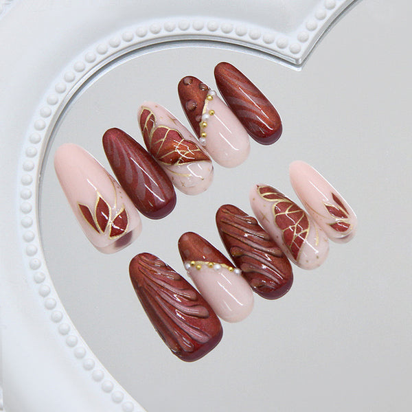 30 Pcs Press On Nails Z1253