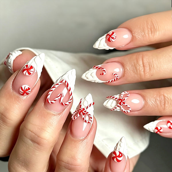 15 Sizes-30 Pcs Press On Nails R-ShengDan8