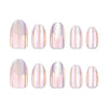 12 Sizes-24 Pcs Press On Nails DIY43