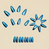 12 Sizes-24 Pcs Press On Nails Y1518