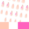 12 Sizes-24 Pcs Press On Nails JP3797