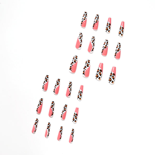 12 Sizes-24 Pcs Press On Nails JP1414