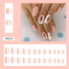 12 Sizes-24 Pcs Press On Nails W654