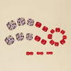 12 Sizes-24 Pcs Press On Nails Y035