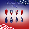 12 Sizes-24 Pcs Press On Nails C1733