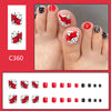 12 Sizes-24 Pcs Press On Nails C360