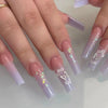 12 Sizes-24 Pcs Press On Nails Z640