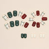 12 Sizes-24 Pcs Press On Nails W528