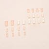 12 Sizes-24 Pcs Press On Nails W1995