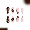 12 Sizes-24 Pcs Press On Nails C1225