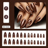 12 Sizes-24 Pcs Press On Nails W1868