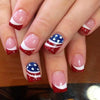 12 Sizes-24 Pcs Press On Nails C860