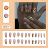 12 Sizes-24 Pcs Press On Nails W1246