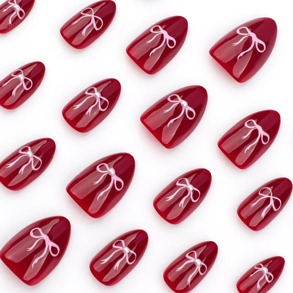 12 Sizes-24 Pcs Press On Nails JP3639