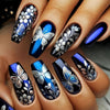 12 Sizes-24 Pcs Press On Nails Y1534