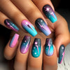 12 Sizes-24 Pcs Press On Nails Y471