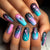 12 Sizes-24 Pcs Press On Nails Y471