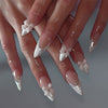12 Sizes-24 Pcs Press On Nails JP3742