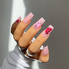 12 Sizes-24 Pcs Press On Nails JP1433
