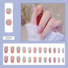 12 Sizes-24 Pcs Press On Nails Z337