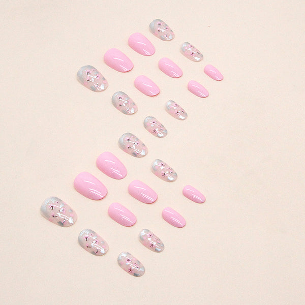 12 Sizes-24 Pcs Press On Nails W828