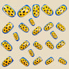 12 Sizes-24 Pcs Press On Nails Y1958