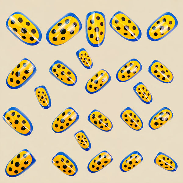 12 Sizes-24 Pcs Press On Nails Y1958