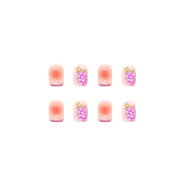 12 Sizes-24 Pcs Press On Nails Z374