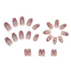12 Sizes-24 Pcs Press On Nails Z417
