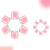 12 Sizes-24 Pcs Press On Nails C1047