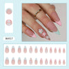 12 Sizes-24 Pcs Press On Nails W457