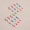 12 Sizes-24 Pcs Press On Nails W601