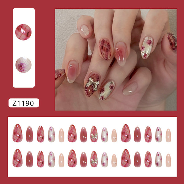 30 Pcs Press On Nails Z1190