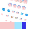 12 Sizes-24 Pcs Press On Nails JP4258