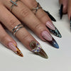 12 Sizes-24 Pcs Press On Nails JP3480