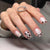 12 Sizes-24 Pcs Press On Nails W748
