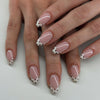 12 Sizes-24 Pcs Press On Nails JP4500