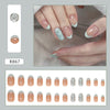 12 Sizes-24 Pcs Press On Nails R867
