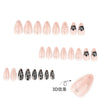 12 Sizes-24 Pcs Press On Nails JP4043