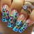 12 Sizes-24 Pcs Press On Nails Y706