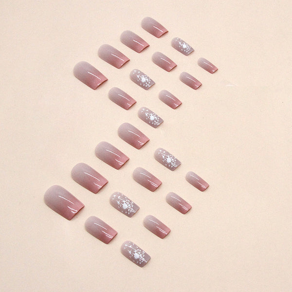 12 Sizes-24 Pcs Press On Nails W1279