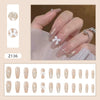 12 Sizes-24 Pcs Press On Nails Z136