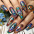 12 Sizes-24 Pcs Press On Nails Y722