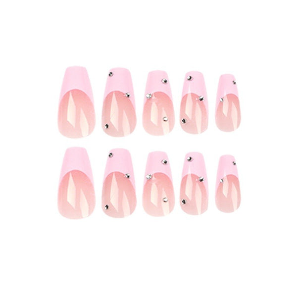 12 Sizes-24 Pcs Press On Nails JP1564