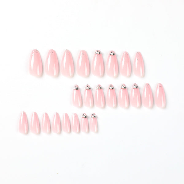 12 Sizes-24 Pcs Press On Nails JP2123