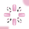 12 Sizes-24 Pcs Press On Nails C924
