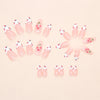 12 Sizes-24 Pcs Press On Nails W1942